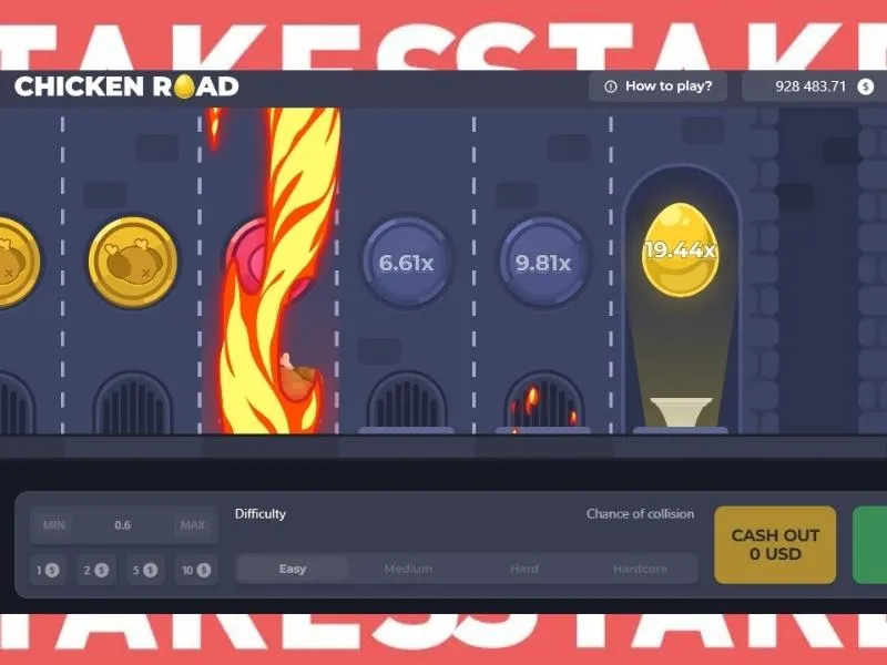 Jogar Chicken Road gratuitamente no modo de demonstração