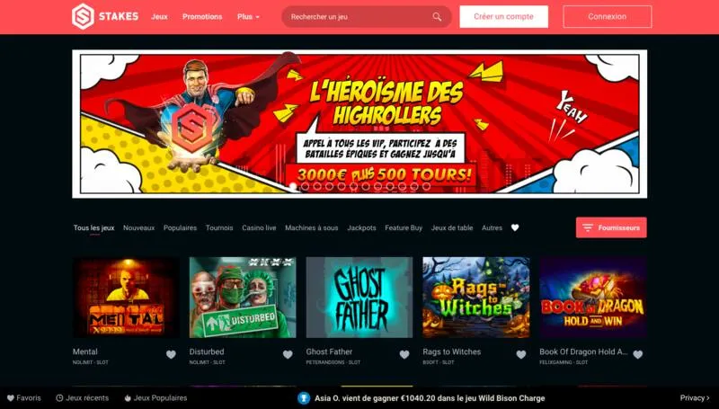Stakes777 : votre stakes casino 777 fiable et généreux
