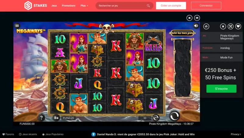 Meilleures tables en direct du casino stakes 777
