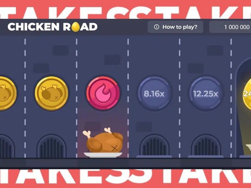 gameplay de Chicken Road